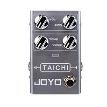 JOYO TAICHI-Pedal de baja ganancia, accesorio de guitarra, Overdrive, Bypass verdadero, carcasa de Metal 2024 - compra barato