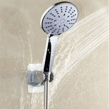 Adjustable Self-adhesive Handheld Suction Up Chrome Polished Showerhead Holder Wall Mounted Bathroom Shower Holder Bracket 2024 - buy cheap