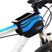 5.7 Inch Bike Phone Touchscreen Bag Bicycle Front Handlebar Mounted Storage Saddle Pouch Waterproof Pannier Bag 2024 - buy cheap