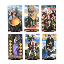 Полностью английский Pre-Raphaelite Таро 78 карт, палуба, семейные вечерние настольные игры, развлечения, игра в карты, подарок 2024 - купить недорого