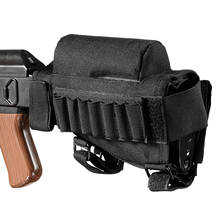 Bolsa de descanso para Rifle, accesorio táctico de nailon, almohadilla elevadora, cartuchos de munición 2024 - compra barato