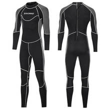 Neoprene Men 3MM Windsurf Kitesurf Wetsuit  Underwater Fishing Wakeboard Surf Snorkeling Spearfishing Scuba Diving Suit Clothes 2024 - buy cheap