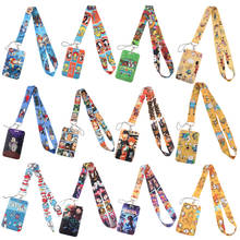 YL538 Wholesale Anime Lanyards for Key Neck Strap lanyard card ID Badge Holder Gym Key Chain DIY Hang Rope Key Rings Gifts 2024 - buy cheap