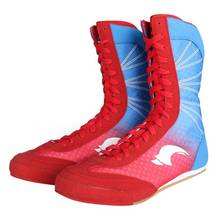 Men Wrestling Shoes High Boxing Shoes Rubber Outsole Breathable Pro Wrestling Gear For Men And Women Fighting Boots 36-46 2024 - buy cheap