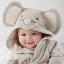 Medium Size 12-24 Months Baby Single Layer Cotton Animal Modelling Bath Towel Boy Girl Full Moon Clothes Send Fancy Gift 2024 - buy cheap