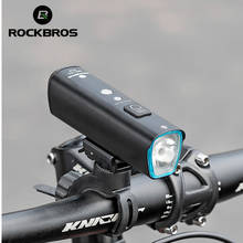 ROCKBROS Cycling Front Light 5Modes 1000Lumen Lamp Bicycle lights  Smart Vibration Sensing Bike IPX6 Waterproof Bike Accessorie 2024 - buy cheap
