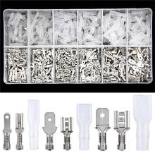 450Pcs/Set Insulated Wire Connector Electrical Wire Crimp Terminals 2.8/4.8/6.3mm Spade Connectors Assortment Kit 2024 - buy cheap