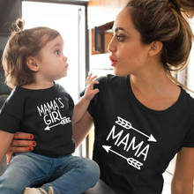 Mommy & Me Shirts Mama and Mamas Girl Mom and Daughter Matching Shirts Mama's Girl Mama with Arrows Mom of Girl Mom Outfits 2024 - buy cheap