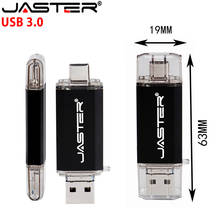 JASTER USB 3.0 Type C OTG USB Flash Drive Usb 3.0 Pendrive for Type-C Mobile/PC 64GB 32GB 16GB High Speed Micro USB Stick 2024 - buy cheap