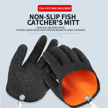 Guantes de pesca que protegen la mano de los rasguños de los pinchazos, guantes de pesca profesionales, liberación magnética 2024 - compra barato