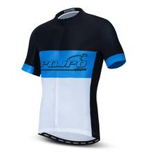 JPOJPO Homens Camisa de Ciclismo Bicicleta Top Verão Camisa de Manga Curta Roupas Bicicleta MTB Road Bike Jersey Quick Dry Maillot ciclismo 2024 - compre barato