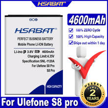HSABAT 4600mAh Battery for Ulefone S8 S8 Pro 5.3inch MTK6737 MTK6580 2024 - buy cheap