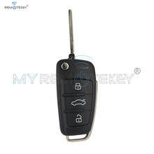Ключ дистанционного управления 8P0 837 220 D для Audi A3 TT 2006 - 2013 434 МГц ID48 HU66 3 кнопочный ключ 2024 - купить недорого