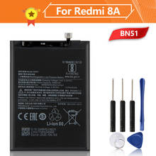 Bateria de telefone + ferramenta para substituição, bn51, para xiao mi red 8a red mi 8a red mi 8 red mi 8 5000mah bn51 2024 - compre barato