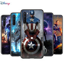 Soft TPU Cover Marvel Captain America for OnePlus Nord N100 N10 8T 8 7T 7 6T 6 5T Pro Black Phone Case 2024 - buy cheap