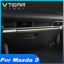 Vtear For Mazda 3 BP Axela  2019 2020 2021 2022 Accessories Car Central Control Panel Interior Mouldings Auto Modification 2024 - buy cheap