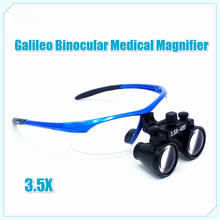 Galileo-Binocular médico, lupa Dental quirúrgica, lupa de aumento 3.5X para cirugía Dental 2024 - compra barato