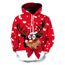 Christmas Snowman 3D Printing Unisex Men Women Santa Claus Christmas Novelty Ugly Christmas Sweater Hooded Sweater Warm Sweater Baseball Uniform 2024 - buy cheap