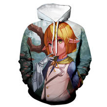 2021 Overlord Printed Hoodies Men/Women Casual Anime Cosplay Hooded Sweatshirt Fashion Streetwear Pullover Hip Hop Hoodie Unisex 2024 - buy cheap