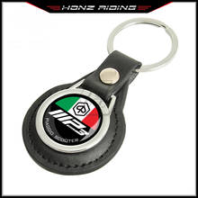 For Piaggio MP3 Scooter Keychain Motorcycle Key Ring Leather 2024 - buy cheap
