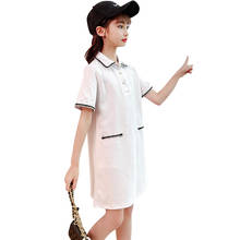 Dress Girl Plaid Pattern Girls Party Dress Kids Summer Kid Dress Casual Style Girls Clothing 6 8 10 12 14 2024 - buy cheap