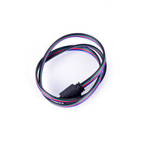 1pcs  4 Pin 3528/5050 50mm Colorful LED Tape Light Connector Waterproof Strip to Wire Use RGB LED Strip Connector 2024 - buy cheap