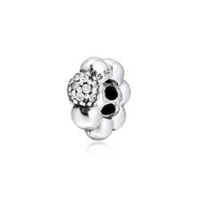 CKK Polished & Pave Charms 925 Original Fit Pandora Bracelets Sterling Silver Charm Beads for Jewelry Making Bead kralen Perle 2024 - buy cheap