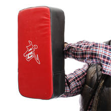 Bolsa de arena para patadas a mano, almohadilla de cuero PU para Entrenamiento de Muay Thai, Taekwondo, MMA, 1 paquete 2024 - compra barato