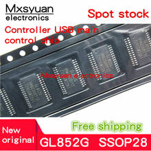 10PCS~100PCS/LOT GL852G-HHGXX GL852G SSOP28 16Pin USB 2.0 SD/MSPRO 100% New Original Guniune Distribu 2024 - buy cheap