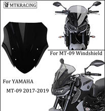 MTKRACING FOR YAMAHA MT-09 MT09  Motorcycle Front Screen windshield Fairing windshield 2017-2018 2024 - buy cheap