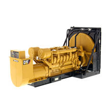Caterpillar-paquete generador a escala 3516B, escala 85100, vehículo gato, ingeniería, camión, modelo, coches, juguetes de regalo 2024 - compra barato
