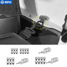 MOPAI-Herramienta de Metal para modificación Interior de techo de coche, tornillos, tuerca, hebilla de tracción, decoración para Jeep Wrangler 2007 2024 - compra barato