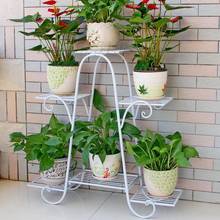 Flower shelf multi-storey indoor special home balcony decoration frame wrought iron living room space flower pot floor-standing 2024 - buy cheap