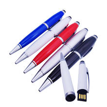 Custom Logo Capacitance Ballpoint Pen 4GB 8GB 16GB 32GB 64GB USB Flash Drive Enough Disk Memory Pen Stick USB 2.0 Pendrive Gift 2024 - buy cheap