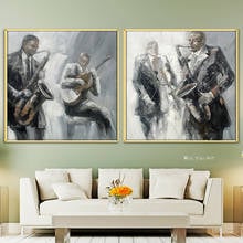 Fashion Mercury Jazz Music Canvas Painting Posters And Handmade Wall Pictures For Living Room Abstract Decorative Home Decor 2024 - buy cheap