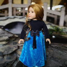 45cm Full Vinyl body silicone Reborn baby American Dolls  fashion Girls  princess Doll Toys for Children Christmas Gift 2024 - buy cheap