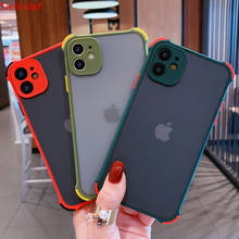Matte Transparent Case For iphone XR X XS Max 7 8 Plus 11 11 Pro 11Pro Max Camera Protective Case Silicone Anti-Knock Phone Case 2024 - buy cheap