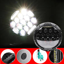 Zarkor led 12V Auto 24V light Bar Hi Low beam accesorios 4x4 Off road Round Lamp 18000lm 8500lm Off Road led 24v truck 2024 - buy cheap