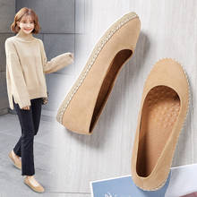 Women Ballet Shoes Flats Cut Out Leather Breathbale Moccains Women Boat Shoes Ballerina Ladies Shoes  female cutout slip casual 2024 - buy cheap