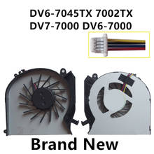 New Laptop CPU Cooling Fan For HP DV6-7045TX 7002TX DV7-7000 DV6-7000 Notebook Cooler Radiator 2024 - buy cheap