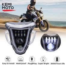 Kemimoto-faros delanteros LED para motocicleta BMW, conjunto completo de faros delanteros de proyector LED para moto BMW F800R F 800 R, 2015, 2016, 2017, 2018 2024 - compra barato
