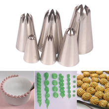6Pcs Pastry Icing Piping Nozzles Stainless Steel Cream Decorating Tip Cupcake Decorator Kitchen Accessories Cake Tools Cocina 2024 - buy cheap