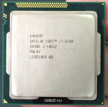 Процессор Intel Core i7-2600 i7 2600 (кэш-память 8 Мб, 3,40 ГГц), ЦП LGA 1155, 100% исправно работающий настольный компьютер 2024 - купить недорого