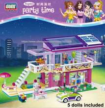 Nova cidade menina amigos série blocos de construção moderno sonho princesa menina loja conjunto tijolos educativos brinquedos para crianças amigos 2024 - compre barato