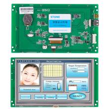 Lcd de 7 polegadas com driver + placa de controle + porta serial uart + software para controle industrial de 100 peças 2024 - compre barato