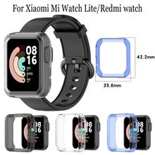 Anti-fall half-pack Protective case For Xiaomi Mi Watch Lite/Redmi watch sport new Exquisite TPU protective case hollow Shell 2024 - buy cheap