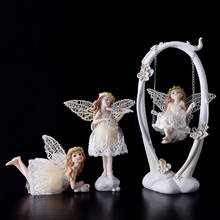 Europe Violin Angel Fairy Garden Decoration Creative Children's Room Cake Decoration Birthday Gift Home Decoration Accessories 2024 - buy cheap