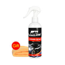 Agente de recubrimiento de coche, pulverizador de mano, cera, revestimiento de superficie de pintura de cristal, toalla de regalo, accesorios para coche, 250ML 2024 - compra barato