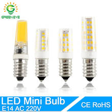 Bombilla LED E14 de 5W, 6W, 7W, 9W, 12W, CA de 220V, 240V, minibombilla de cerámica, foco de vela, lámpara ampolla 2024 - compra barato