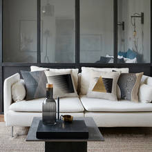 Grometic Cushion Cover for Living Room Sofa Cotton Linen Decorative Kussenhoes Comfortable Soft Throw Housse de Coussin 2024 - buy cheap